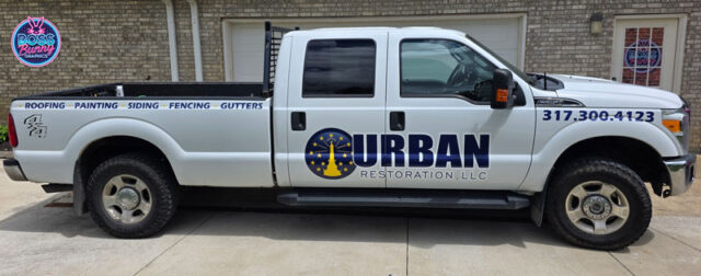 Urban Restoration truck branding