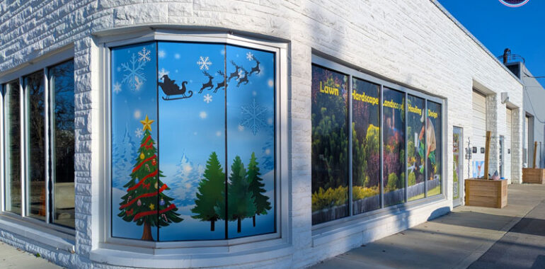 Millers Christmas windows